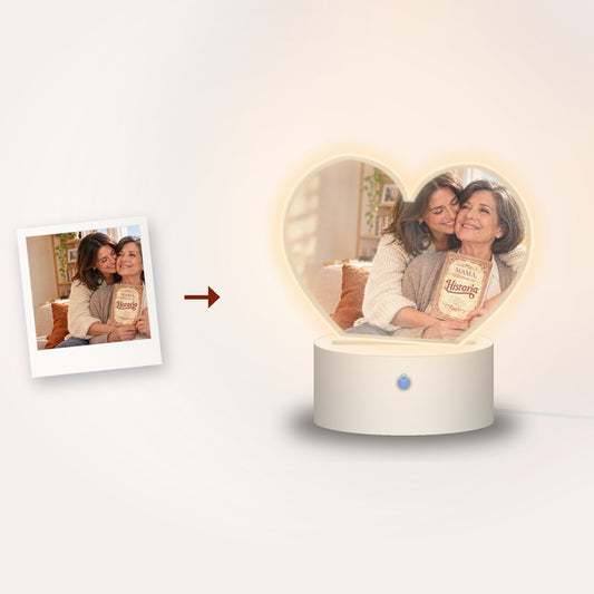 Luz de presença - da foto à luz